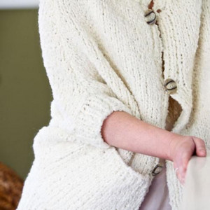 Savannah Cardigan knitting pattern and snood knitting pattern, cowl knitting pattern 