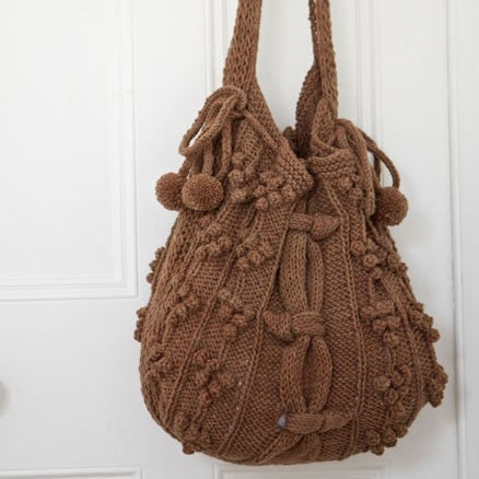 Lewis Bag Knitting Pattern – Jo Storie Knits - Main Image
