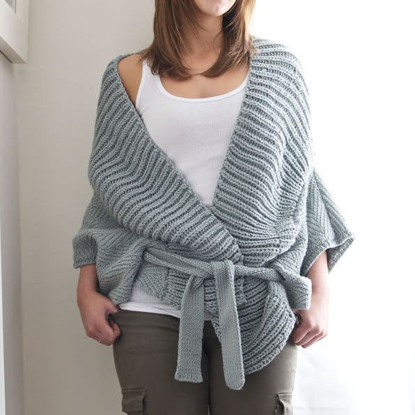 Kimono Cardigan Knitting Pattern – Jo Storie Knits